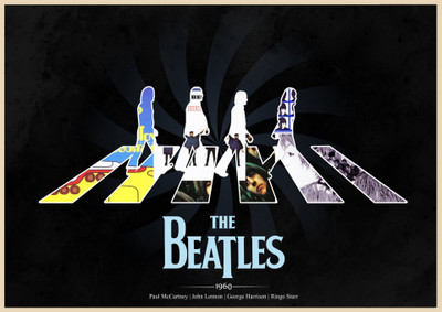 

The Beatles Wall Poster PWRGVALPHAPOS196 Paper Print(18 inch X 12 inch, Rolled)