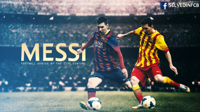 

Lionel Messi Wall Poster PWRGVALPHAPOS281 Paper Print(18 inch X 12 inch, Rolled)
