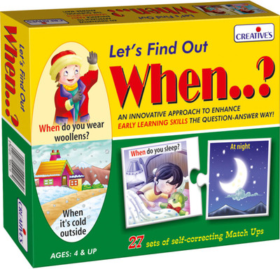 

Creatives Let's Find out-When(27 Pieces)