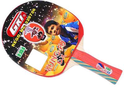 GKI Kung Fu DX In Computerised Printed Cover Multicolor Strung Table Tennis Racquet(Weight - 323 g) available at flipkart for Rs.775