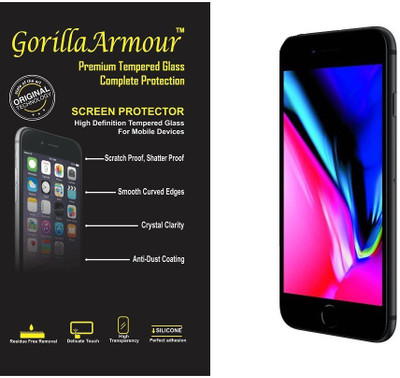 

Gorilla Armour Impossible Screen Guard for Apple iPhone 8 Plus F&B, Transparent