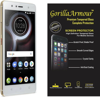 

Gorilla Armour Impossible Screen Guard for Lenovo K8 Plus, Transparent