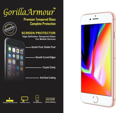 Gorilla Armour Impossible Screen Guard for Apple iPhone 8(Pack of 1)