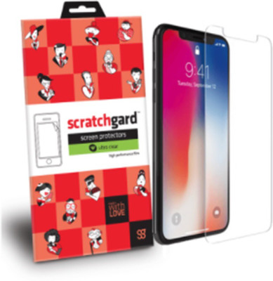 

Scratchgard Screen Guard for Apple iPhone X, Clear