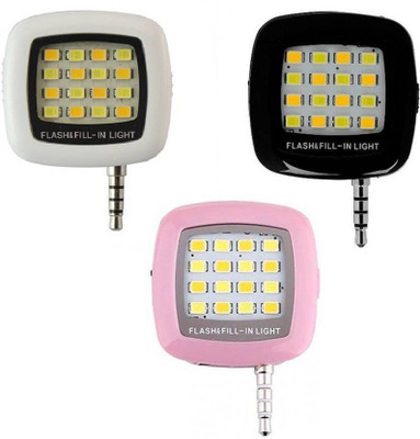 

KRAZZY INDIA 3.5 Selfie Flash(Adjustable Brightness Multicolor)