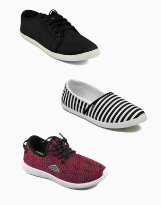 

Asian Canvas Shoes For Women(Multicolor