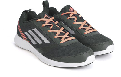 

ADIDAS Adiray Running For Women(Black, Utiblk/silvmt/sunglo