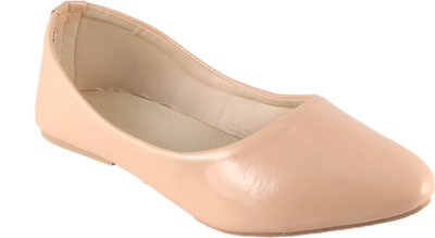 

ETHNIC Plain bally Casuals For Women(White, Of white