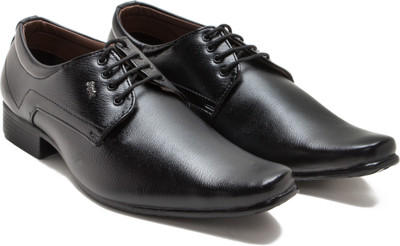 

Zixer Smart Formal Derby For Men(Black, Bold black