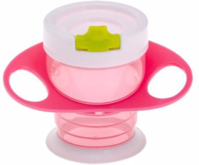 BrotherMax Easy Hold Sippy Cup Pink/Green(Pink, Green)