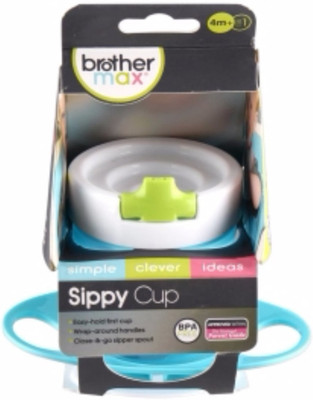 BrotherMax Easy Hold Sippy Cup Blue/Green(Blue, Green)