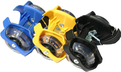 

Syndicate FLASHING ROLLER In-line Skates - Size 12-16 UK(Yellow)
