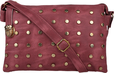 

TARSHI Women Casual Brown PU Sling Bag