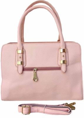 

ALIVE Girls Casual Pink Leatherette Shoulder Bag