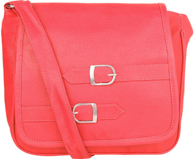 

TARSHI Women Casual Pink PU Sling Bag