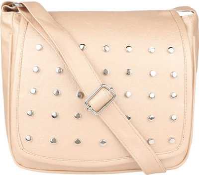 

REYAZ @ JAIBUN Women Casual Beige PU Sling Bag