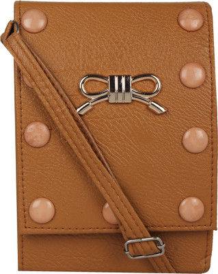 

Easy Dealss Women Casual Brown PU Sling Bag