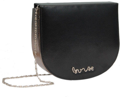 

Borse Women Evening/Party Black PU Sling Bag
