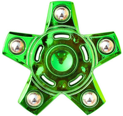 

Mapletree Green Steel Fidget Hand Spinner(Green)