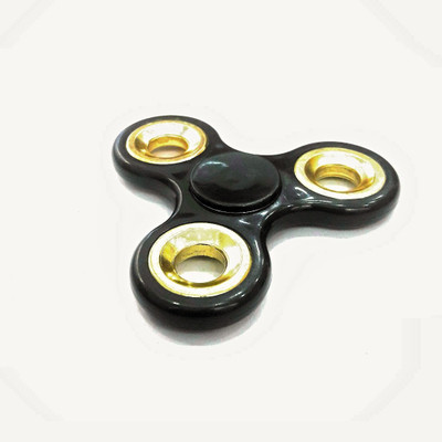 

Achievers Chrome fidget spinner(Black, Gold)