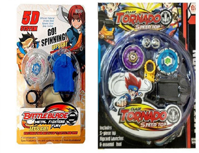 

Mahvi Toys Combo of Clash Tornado Flash top and Fighting Fury Beyblade(Multicolor)