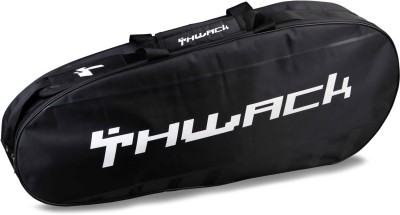 Thwack Badminton Kitbag Super - 2(Black, Kit Bag)