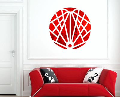 

Naveed Arts  Acrylic wall sticker Sticker(Pack of 1, Red mirror
