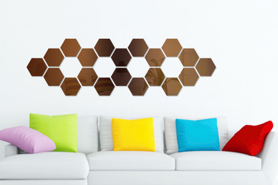 

Naveed Arts  Acrylic wall sticker Sticker(Pack of 1, Bronze