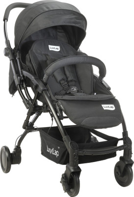

LuvLap Royal Baby Stroller Pram(Multi, Black)