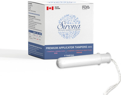 

SIRONA Premium Applicator Mix Pack Tampons(Pack of 8)