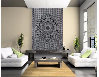

Shopping Rajasthan Handmade Tapestry Tapestry(Grey)