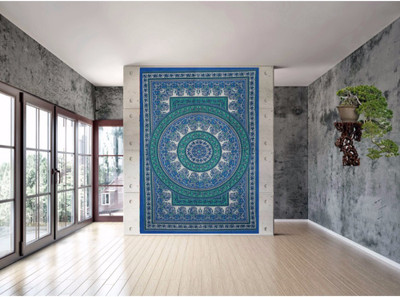 Shopping Rajasthan Handmade Tapestry Tapestry(Blue)