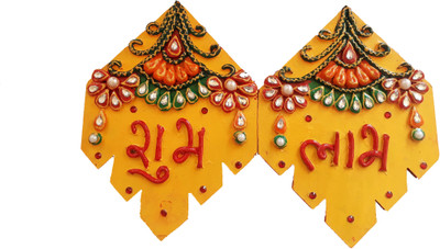 

tastycraft SHUBH LABH TORAN Toran(WOODEN)
