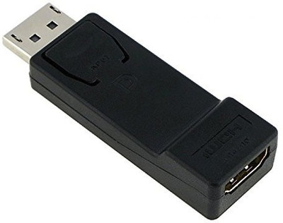 

LipiWorld TV-out Cable DisplayPort to HDMI Converter 4K ULTRA HD(Black, For Laptop)