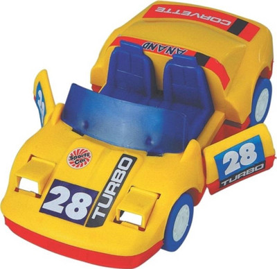 

AM Enterprises Multicolor Die Cast Plastic Car for kids(Multicolor)