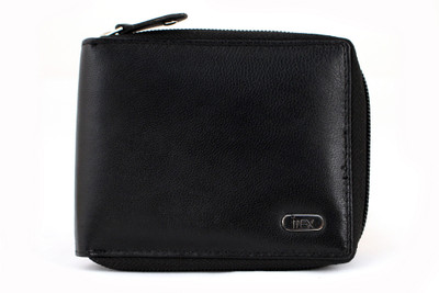 

Imex International Men Black Genuine Leather Wallet(8 Card Slots)