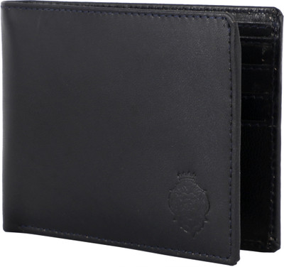 

Lioncrown Men Black Genuine Leather Wallet(7 Card Slots)