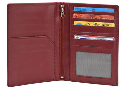 

Urban Bags Men Maroon Artificial Leather Document Holder(6 Card Slots), Maroon84