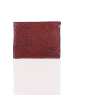

TAHOMA Men Maroon Genuine Leather Wallet(8 Card Slots), Burgundy