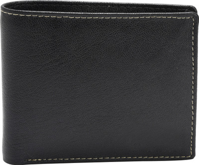 

Urban Bags Men Black Genuine Leather Wallet(7 Card Slots), Black53