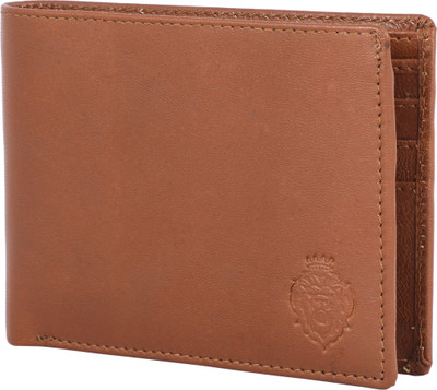 

Lioncrown Men Brown Genuine Leather Wallet(7 Card Slots)