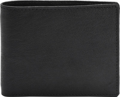 

Urban Bags Men Black Genuine Leather Wallet(6 Card Slots), Black39