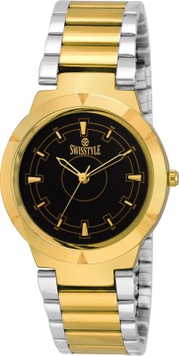 Swisstyle SS-GR9316-BLK-GLD Watch  - For Men & Women   Watches  (Swisstyle)
