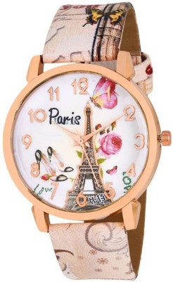 View Miss Perfect 001 Effil tower new original paris Dial Multicolour Leather Strap for Woman And Girls Watch - For Girls Watch  - For Women Wrist Watches Price Online(Miss Perfect)