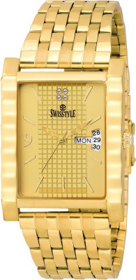 Swisstyle SS-GSQ1179-GLD-GLD Watch  - For Men   Watches  (Swisstyle)