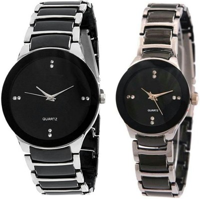 BLUTECH steel combo black dial simple good look stylish combo good gift best deign Watch  - For Men & Women   Watches  (blutech)
