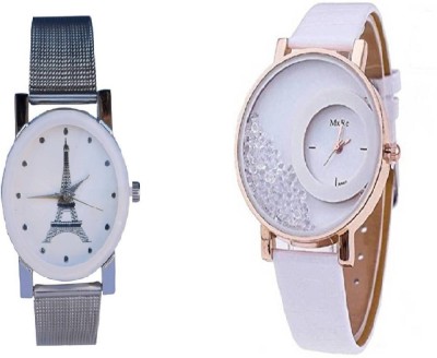 lavishable white and white mxre Watch - For Girls Watch  - For Women   Watches  (Lavishable)
