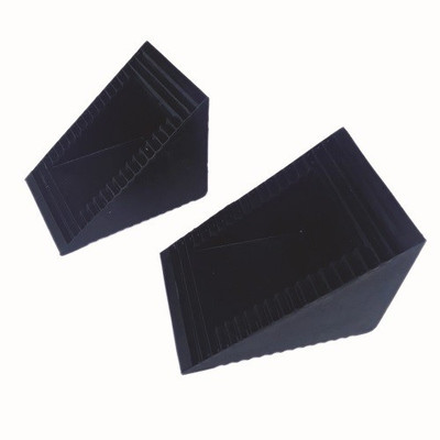 

Big Bull SAFETY WHEEL CHOCK RUBBERIZEDSAFETY WHEEL CHOCK RUBBERIZED- TRF3301 Wheel Chock(Pack of 2 Black)