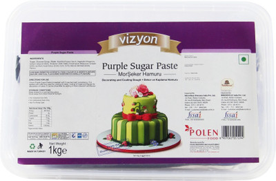 

Vizyon Purple Sugar Paste(1 kg, NA)