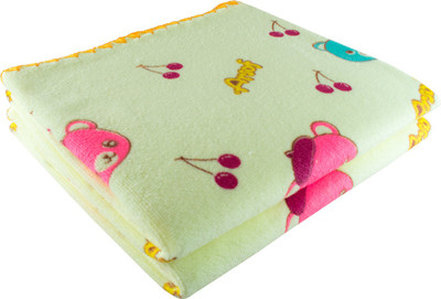 

Stylefolio Microfiber 270 GSM Bath Towel(Pack of 2, Yellow), Baby yellow